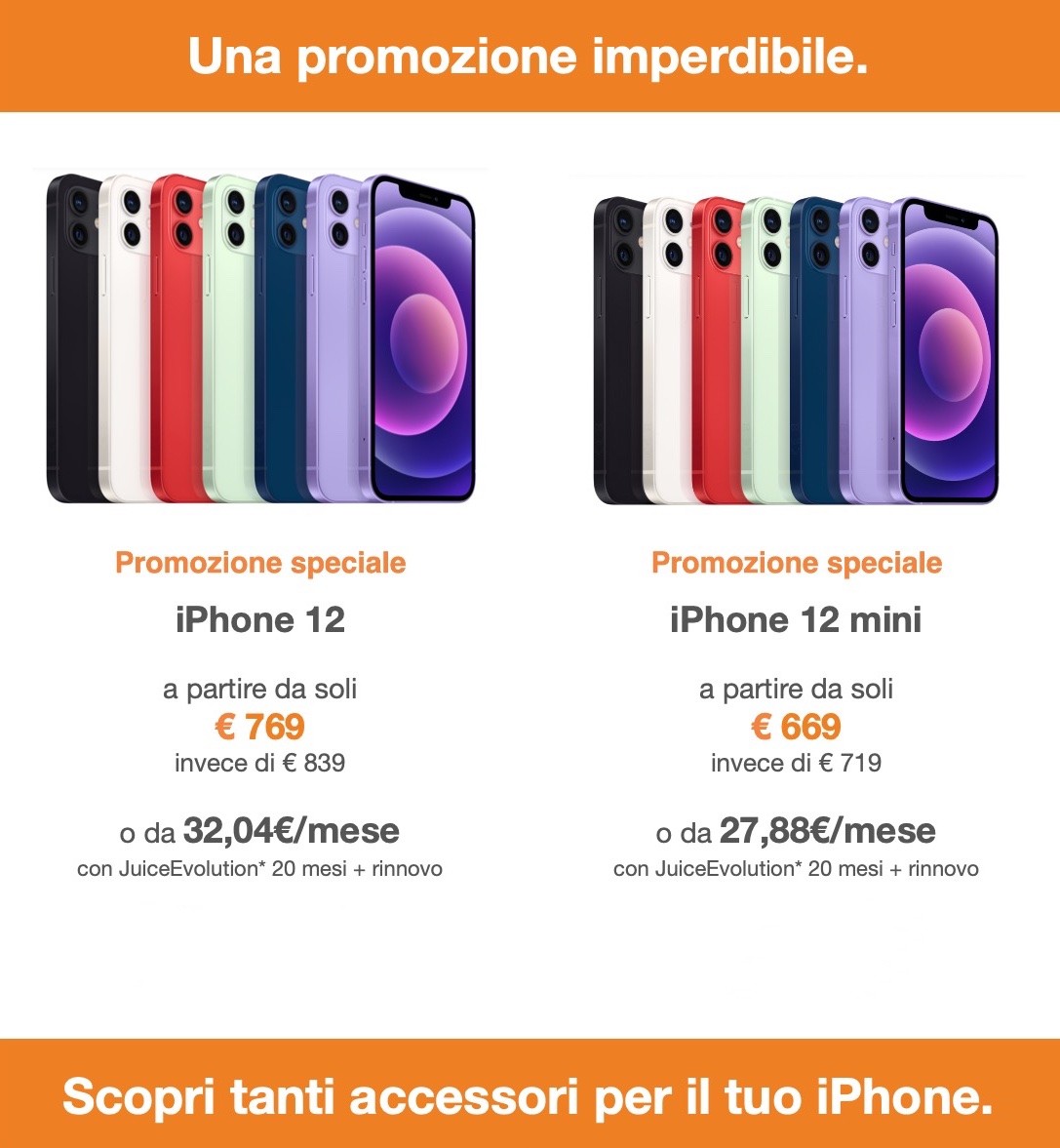 Da Juice iPhone 12 da 669 euro, sconti su cover e accessori