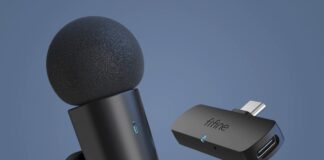 FIFINE, il microfono senza fili per smartphone, tablet e notebook in offerta a 26 euro