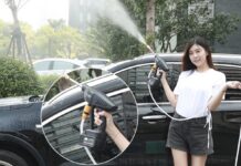 Pompa ad alta pressione per il lavaggio auto, in offerta a poco più di 50 euro