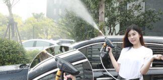 Pompa ad alta pressione per il lavaggio auto, in offerta a poco più di 50 euro