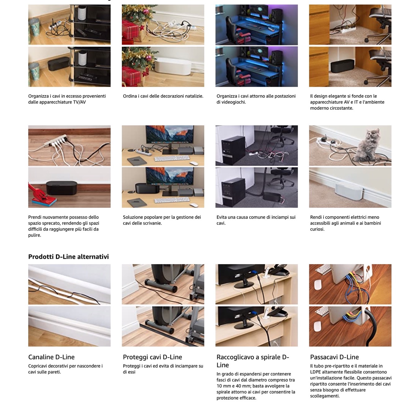 scatola copricavo d-line