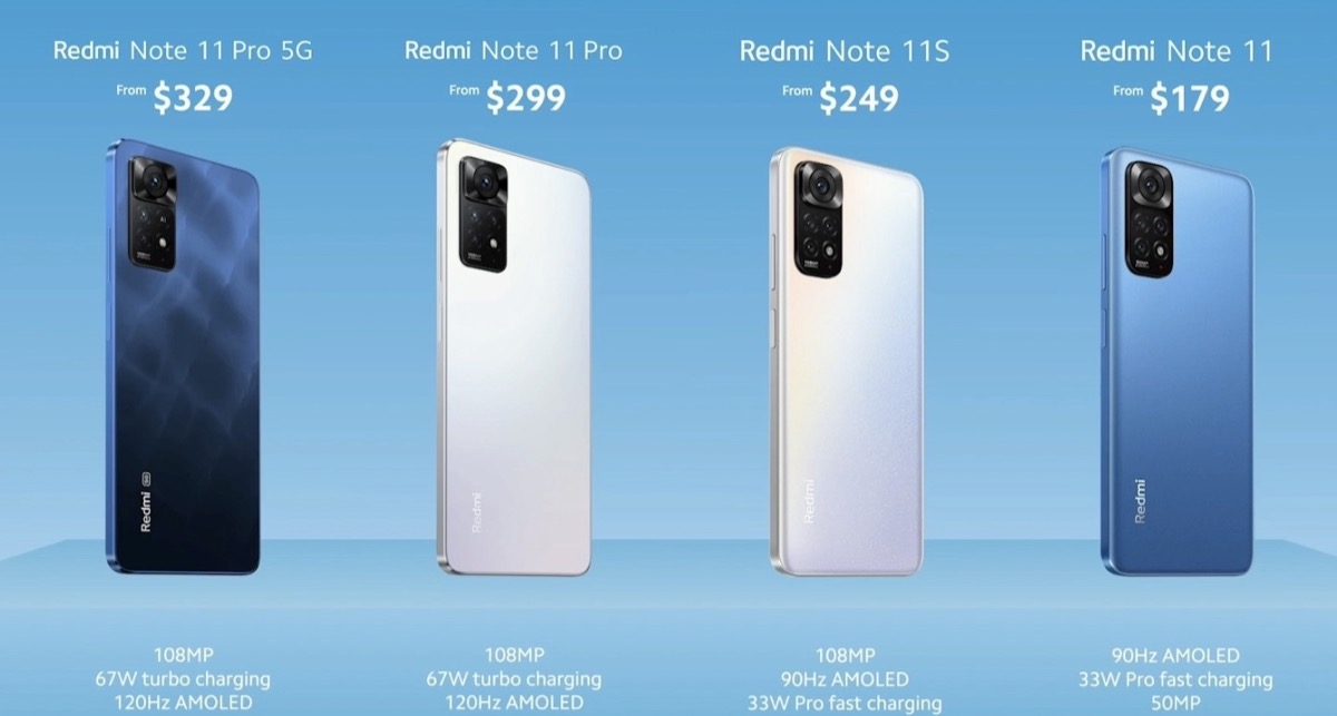 Redmi cala il poker e presenta Redmi Note 11 Pro 5G e 4G, oltre al modello standard e 11S Redmi cala il poker e presenta Redmi Note 11 Pro 5G e 4G, oltre al modello standard e 11S