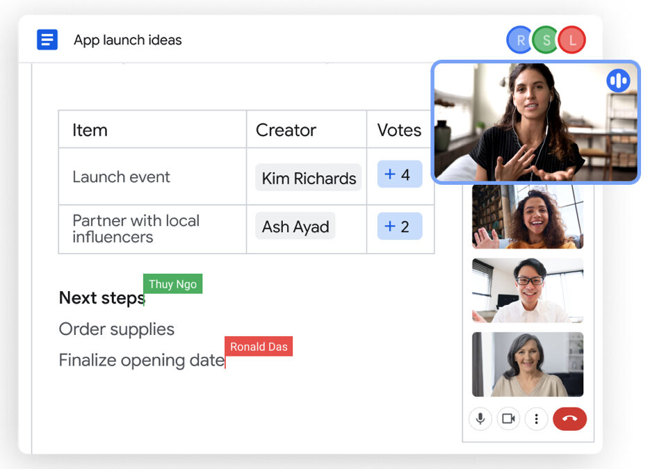 Google Workspace Essentials, produttività e collaborazione ora anche gratis