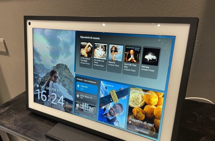 Amazon Echo Show 15 Hands On, le prime impressioni