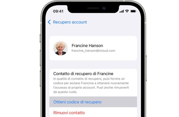 Come evitare problemi con l’ID Apple impostando un contatto di recovering