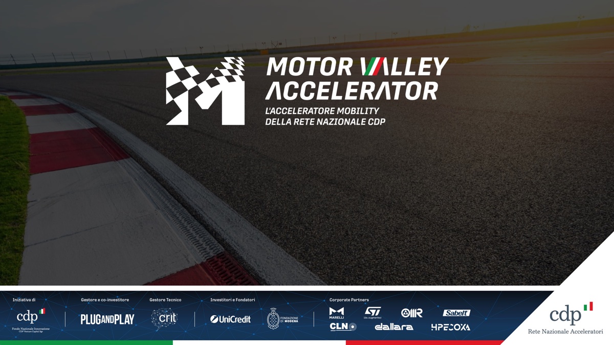 Motor Valley Accelerator cerca startup italiane in ambito mobility e automotive