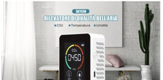 Da Skyeen due rilevatori per misurare la CO2 in casa, a partire da 17 euro