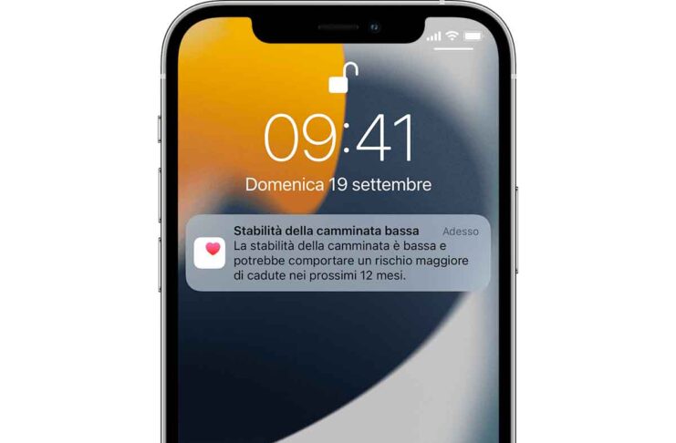 Come misurare la stabilità della camminata con l’iPhone
