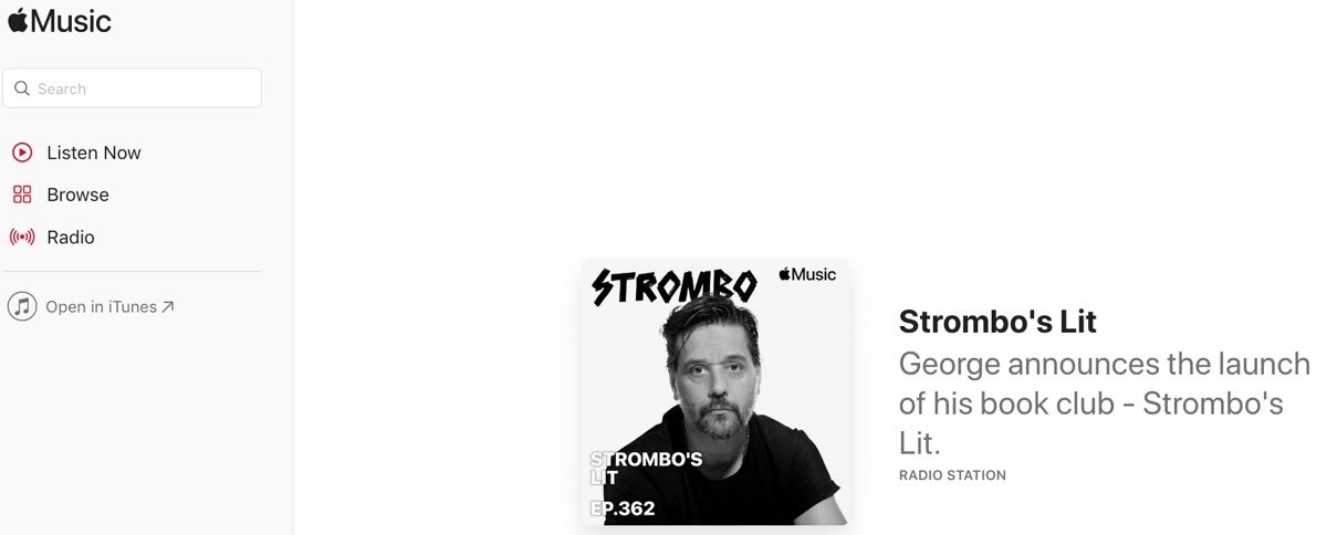 Apple ha il suo club del libro Strombo Lit