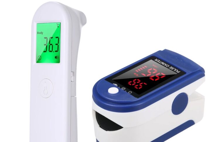 La combo termometro e pulsossimetro per stare in salute in offerta a 11 euro