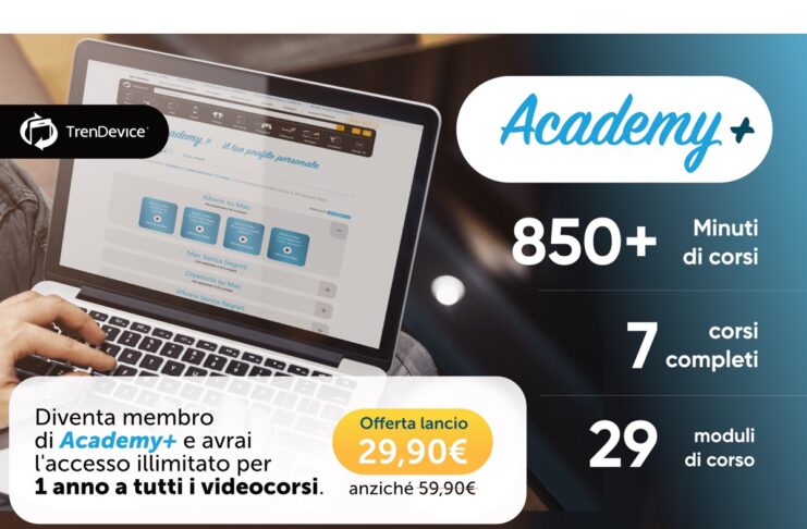Impara i segreti di iPhone e Mac con i Videocorsi TrenDevice Academy