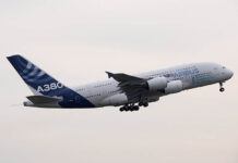 Sperimentato volo A380 alimentato al 100% con carburante sostenibile