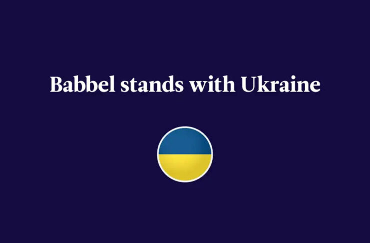 Babbel, corsi gratuiti apprendimento lingue per i rifugiati ucraini