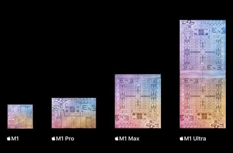 Processori serie M di Apple, le differenze in un’unica tabella