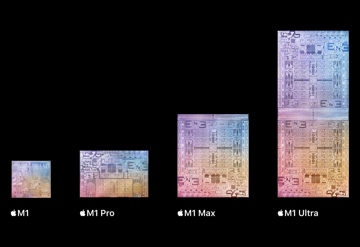 Processori serie M di Apple, le differenze in un’unica tabella