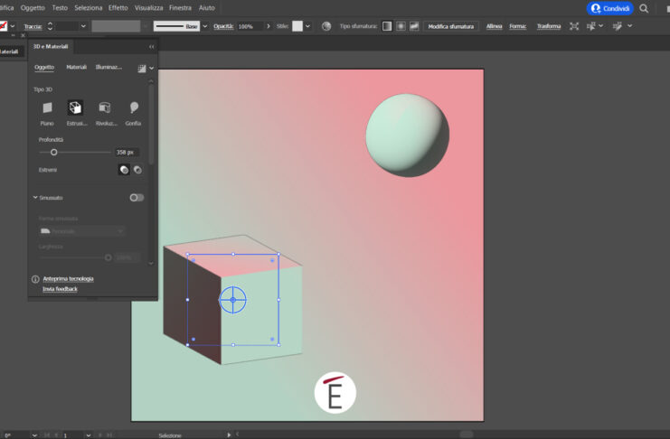 Il 3D di Adobe Illustrator, cosa cambia rispetto al passato