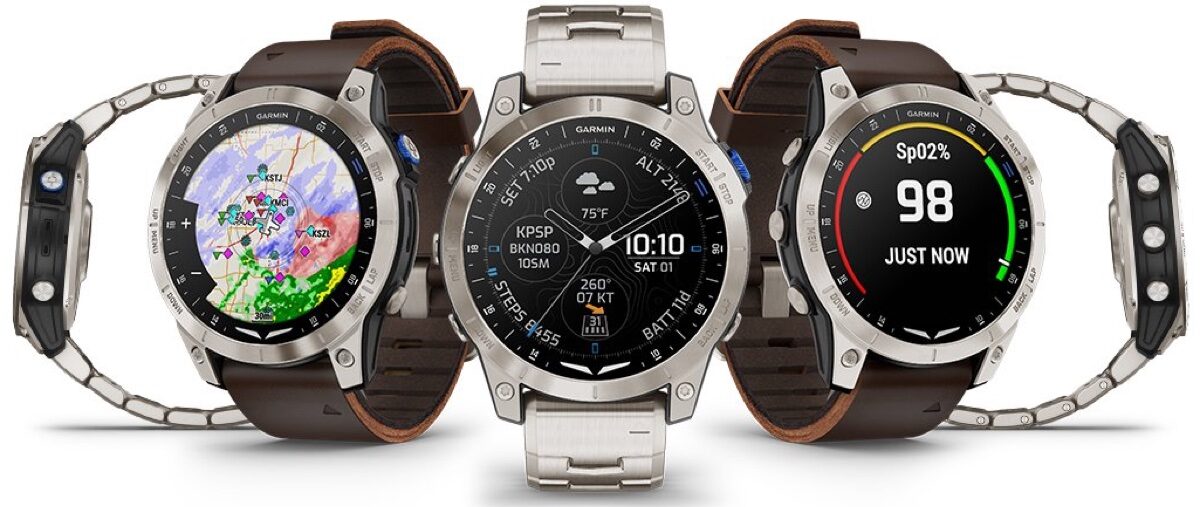 Garmin D2 Mach 1 è lo smartwatch per chi ama l’aviazione