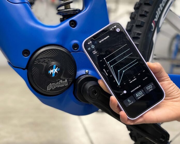 Polini E-Bike, un’app per personalizzare il motore E-P3+