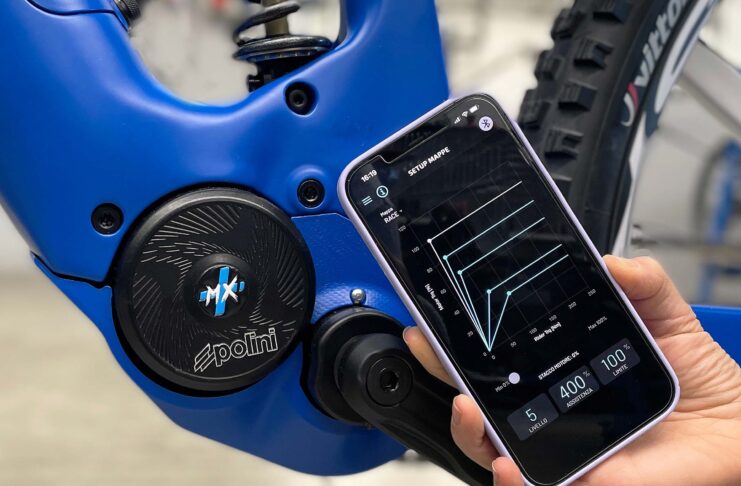 Polini E-Bike, un’app per personalizzare il motore E-P3+