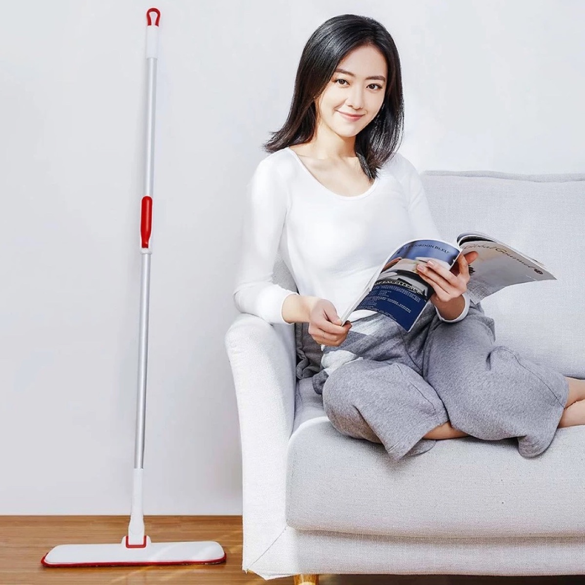 Yijie Slim Flat Mop 360, il mocio Xiaomi che lava a 360 gradi in offerta a 11,15 euro
