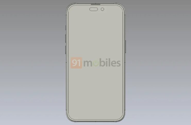 iPhone 14 Pro appare nelle prime immagini CAD