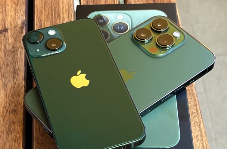 Tutte le sfumature del verde di iPhone 13
