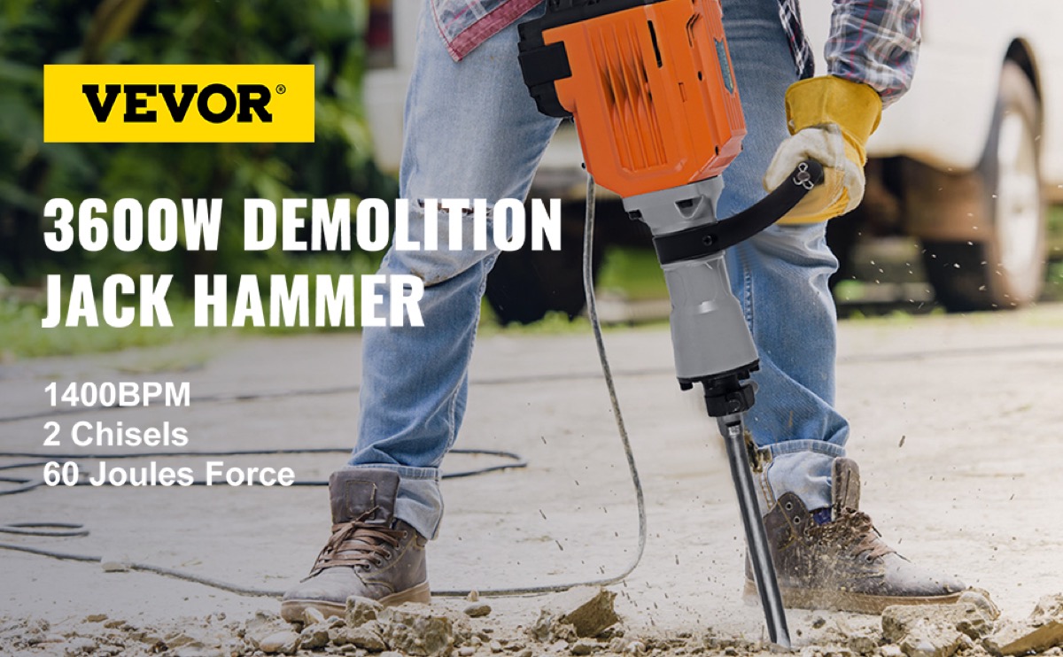 Dal demolitore pneumatico al set di cacciaviti: sconto del 5% su strumenti da lavoro