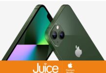 Da Juice disponibili iPhone SE, iPhone 13 verde e iPad Air 5