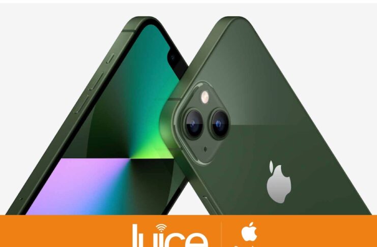 Da Juice disponibili iPhone SE, iPhone 13 verde e iPad Air 5