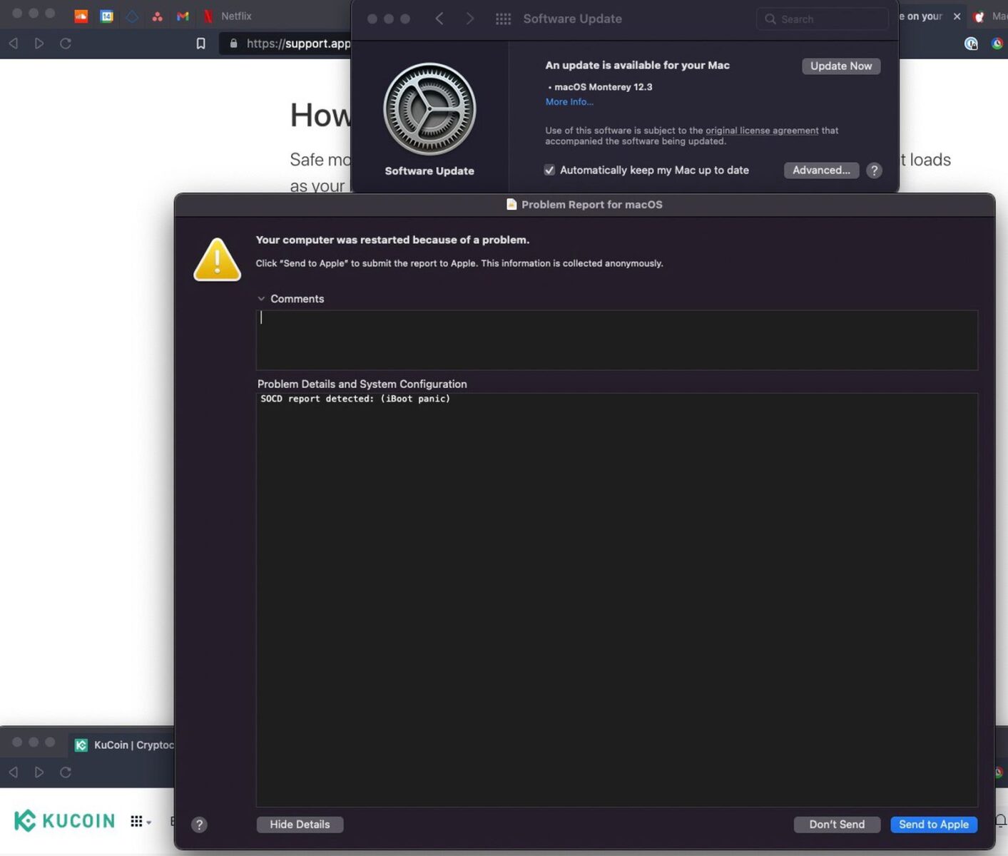L’aggiornamento a macOS Monterey 12.3 blocca alcuni Mac con scheda logica sostituita L’aggiornamento a macOS Monterey 12.3 blocca alcuni Mac con scheda logica sostituita