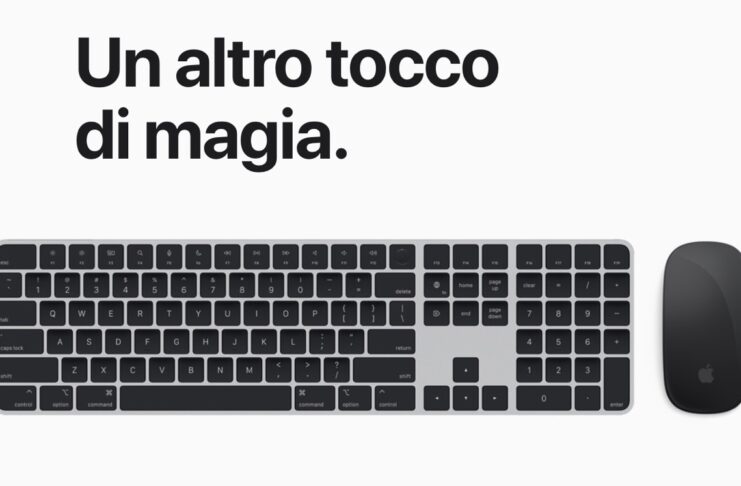 Tastiera, trackpad e mouse Apple ora anche in nero e argento