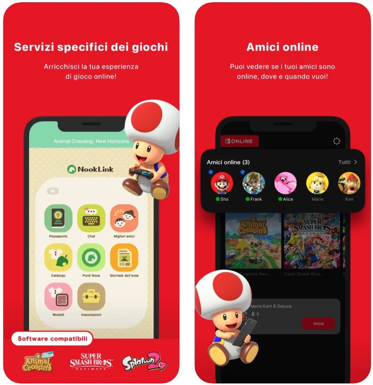 Nintendo Switch Online per iOS è tutto nuovo, disponibilità amici e altro ancora