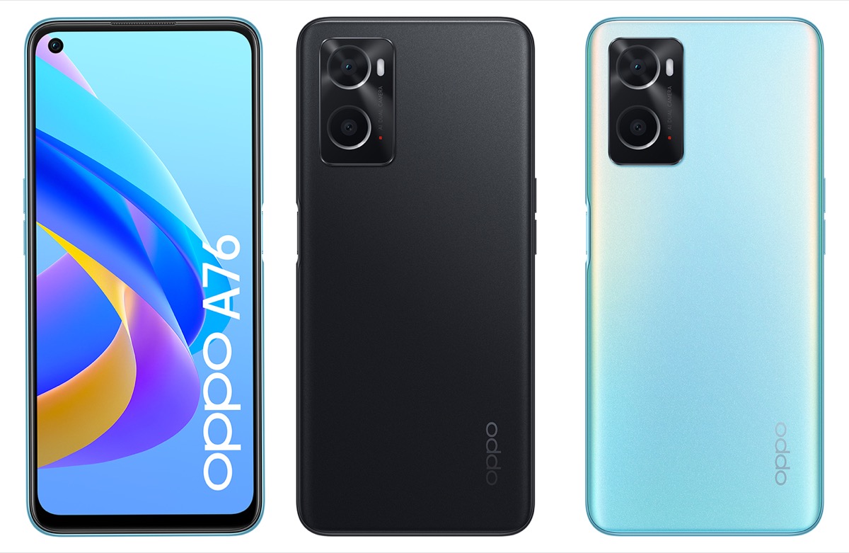 OPPO lancia lo smartphone A76