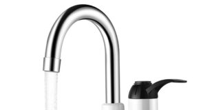 Acqua calda istantanea con questo rubinetto in offerta a 35 euro