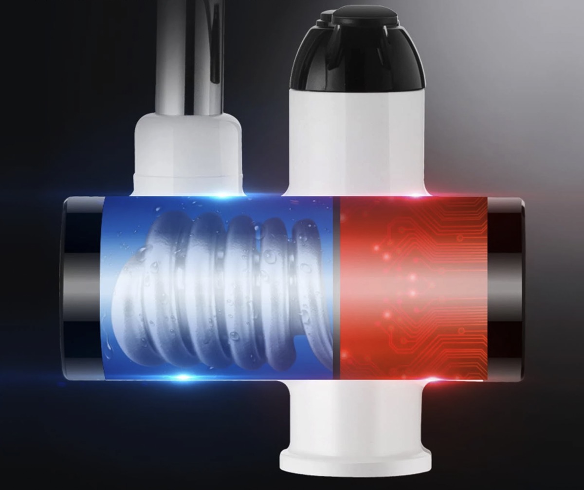 Acqua calda istantanea con questo rubinetto in offerta a 35 euro