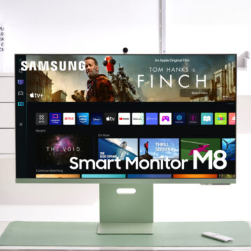 Samsung M8 è il monitor che sfida Apple Studio Display