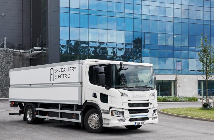 Scania ha consegnato veicoli elettrici a un importante trasportatore svedese