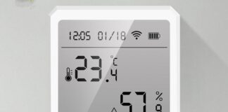 Da Tuya il sensore smart di umidità, temperatura e igrometro ad appena 14 euro