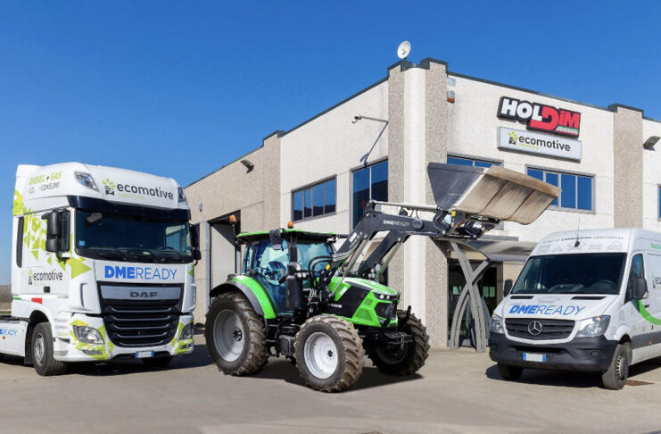 Carburanti alternativi, l’etere dimetilico sostitutivo del diesel in un Iveco Eurocargo