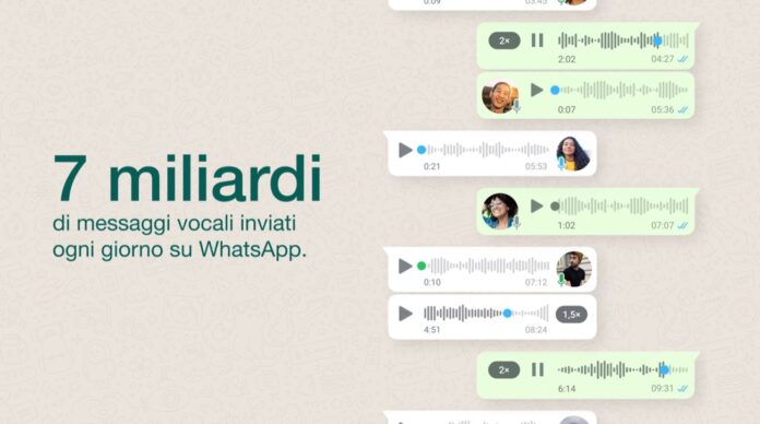 whatsapp pausa vocali