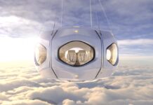 World View, il prototipo della capsula spaziale che trasporterà i passeggeri nei confini dello spazio