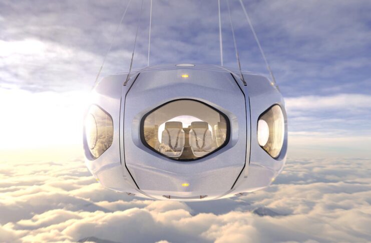 World View, il prototipo della capsula spaziale che trasporterà i passeggeri nei confini dello spazio