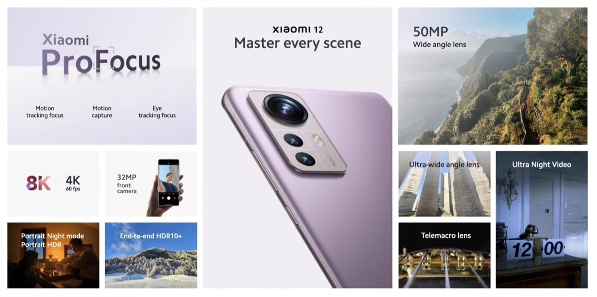 Xiaomi fa il tris con Xiaomi 12, 12 Pro e 12X