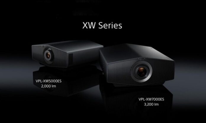Sony presenta due dei proiettori laser SXRD 4K per la casa