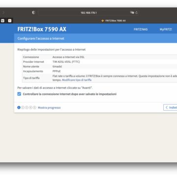 Recensione Fritz!Box 7590 AX, modem-router Wi-Fi 6 super versatile