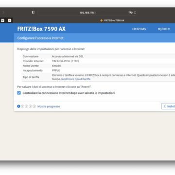 Recensione Fritz!Box 7590 AX, modem-router Wi-Fi 6 super versatile