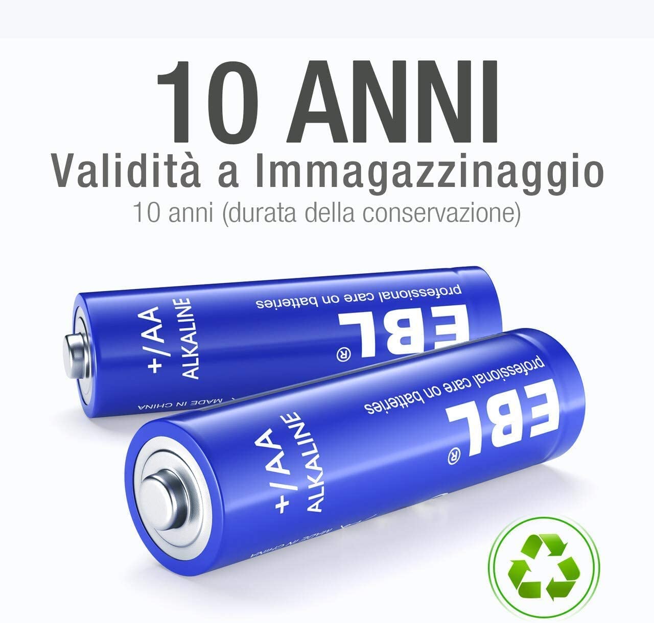 100 batterie Alcaline Amazon AAA a solo 22,45 euro