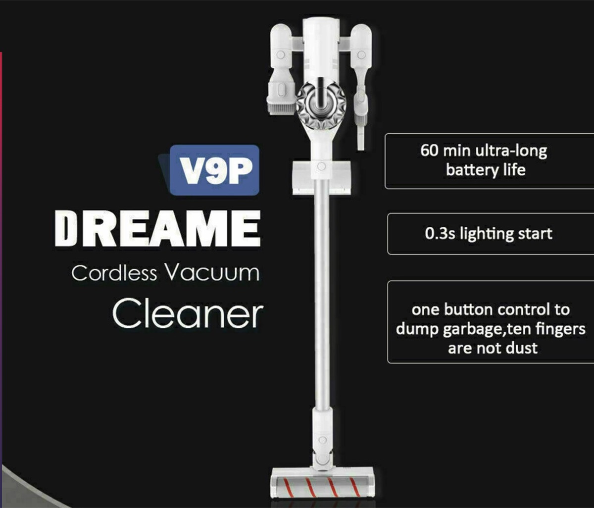 DREAME V9P, il super aspirapolvere 9 in 1 al 50% a 174 euro DREAME V9P, il super aspirapolvere 9 in 1 al 50% a 174 euro