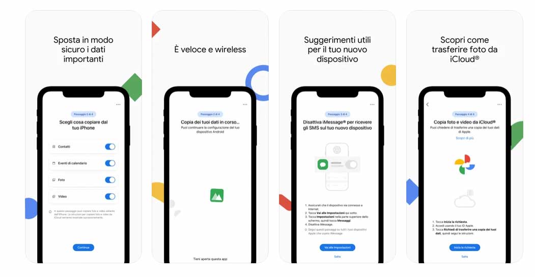 La nuova app “Switch to Android” di Google per gli utenti iPhone