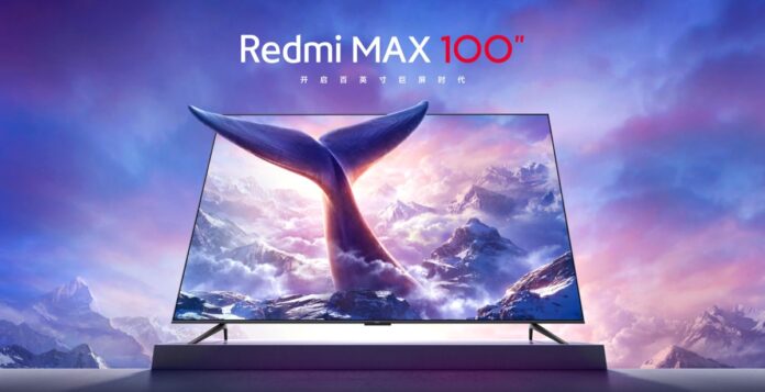 Xiaomi presenta Redmi MAX, l’enorme smart TV da 100 pollici 120 Hz, HDR10+ e HDMI 2.1